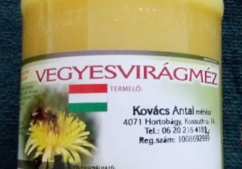 Vegyesvirág méz