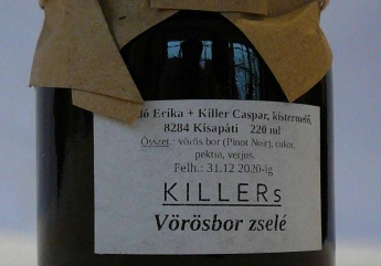 KILLERs Vörösbor zselé