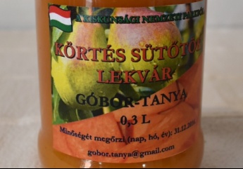 Körtés-sütőtök lekvár