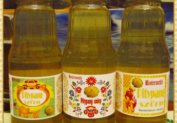 Pitypang szörp