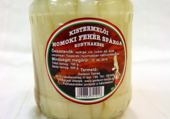 Homoki fehér spárga