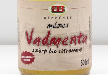 Mézes vadmenta szörp